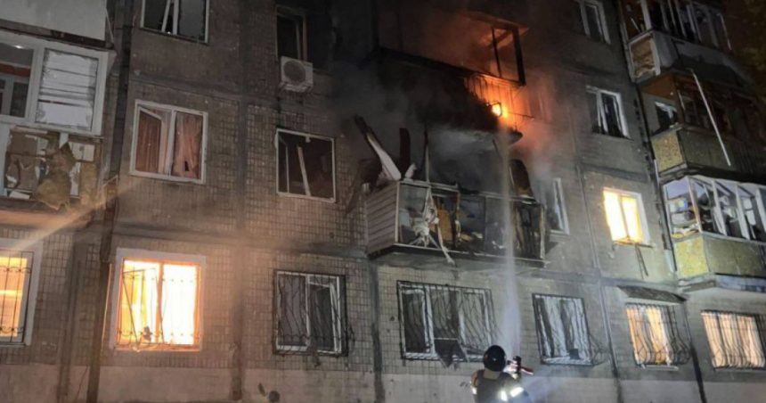 atac rusesc cu drone asupra kievului noua persoane au fost ranite printre care si un copil de 11 ani 6721e32168aaa