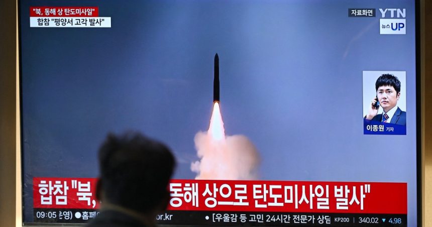 coreea de nord a lansat o racheta balistica cu raza lunga de actiune in marea japoniei armata noastra a ridicat nivelul de alerta 6723246974a82