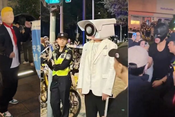 trump si batman trimisi dupa gratii in china de ce ii aresteaza politia din shanghai pe petrecaretii care se costumeaza de halloween 67231d60d828f