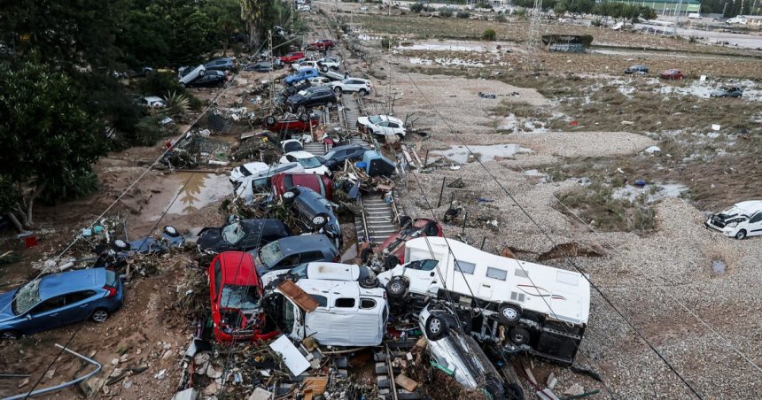 video imagini dramatice cu dezastrul lasat in urma de inundatiile din spania a fost iadul pe pamant 67233bb068dc6