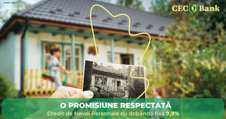 CEC Bank propune credite pentru nevoi personale cu dobândă fixă de 7,90% 1 cec bank ofera credite de nevoi personale cu dobanda fixa de 790 673632ed46a3c