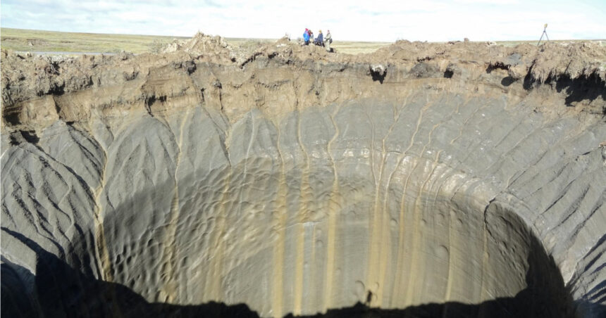 cercetatorii au descoperit cauza fenomenului misterios al craterelor explozive din siberia un semn terifiant ca arctica se schimba 6738a6c70793f