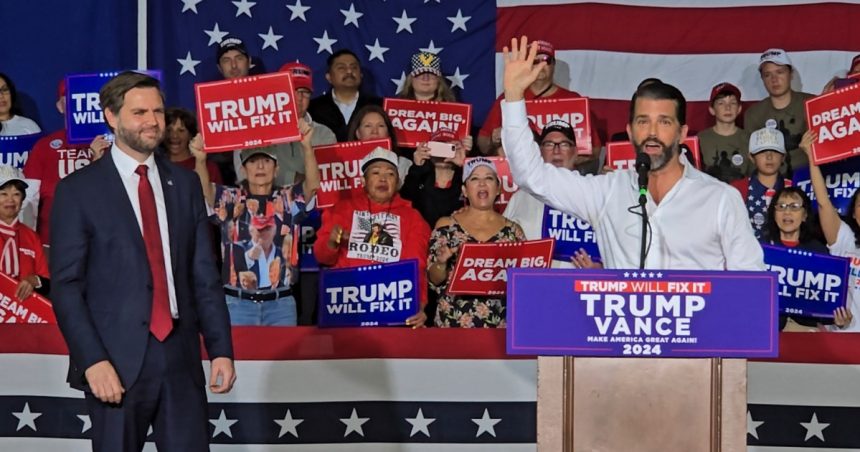 Donald Trump Jr. a acumulat averi din politică. Ce proiect online i-a adus milioane de dolari 1 donald trump jr a facut avere din politica din ce proiect online a scos milioane de dolari 67274096202ca