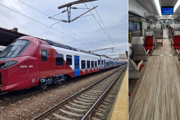 foto cfr calatori introduce in circulatie primul tren electric nou alstom coradia stream pe ce ruta va circula si cat costa un bilet 673cb771713e7