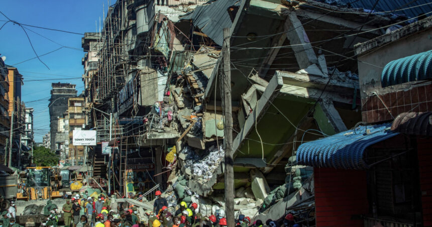 Clădire prăbușită în capitala comercială a Tanzaniei: cel puțin patru decese și 42 de răniți 1 foto cladire prabusita in capitala comerciala a tanzaniei cel putin patru morti si 42 de raniti 67390d7ff0a46