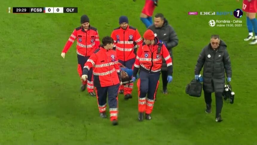 gigi becali a dat din casa despre accidentarea lui ngezana scos pe targa la meciul cu olympiakos 674987468799c