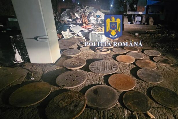 perchezitii la persoane banuite ca au furat capace de canalizare 6748755652c63
