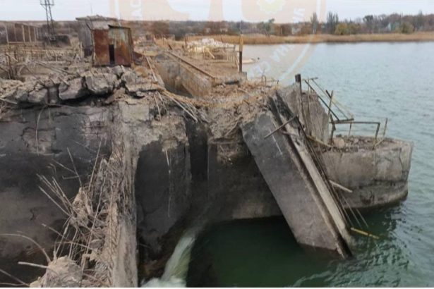 risc de inundatii pentru mai multe sate din ucraina dupa avarierea barajului kurohave din donetk intr un atac al rusilor 67331da8a2e2d