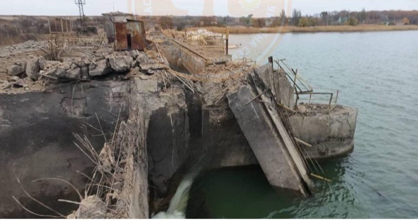 risc de inundatii pentru mai multe sate din ucraina dupa avarierea barajului kurohave din donetk intr un atac al rusilor 67331da8a2e2d
