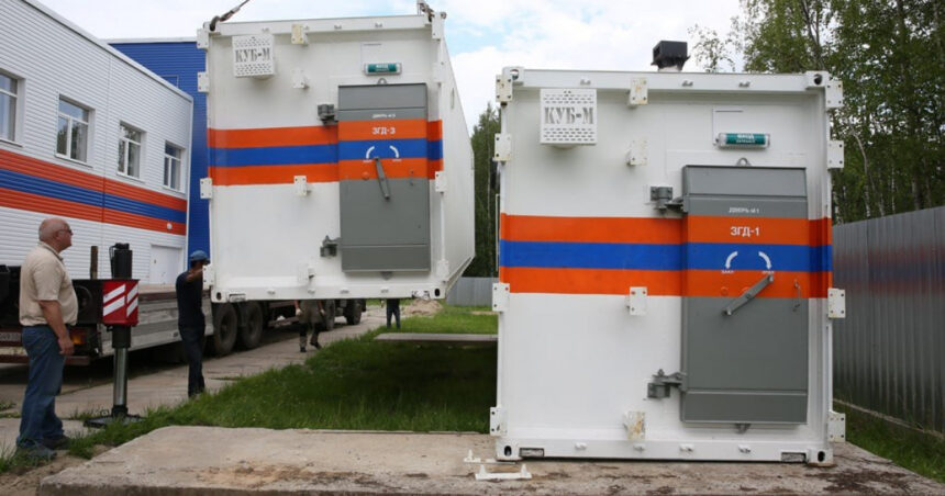 Rusia demarează producția în serie a adăposturilor antiatomice mobile „KUB-M” rezistente la radiații nucleare. 1 rusia incepe productia in masa de adaposturi antiatomice mobile kub m rezistente la radiatii nucleare 673c66887d7b3