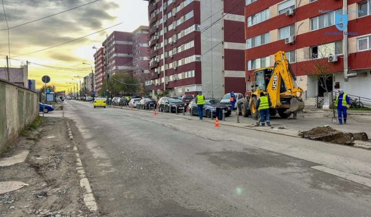 un tronson al strazii baba novac din constanta a intrat in reabilitare 6740926c176f2