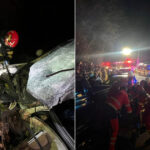 video accident grav in judetul alba un autobuz cu 42 de persoane si un autoturism s au ciocnit 674ac3c756b9a