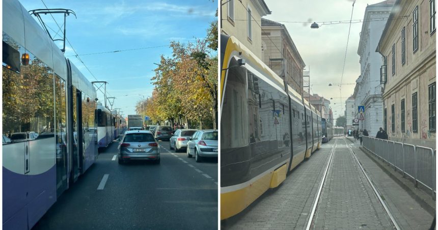 Circulația este blocată în Timișoara, după ce un tramvai recent scos pe traseu a deraiat. 1 video circulatie blocata in timisoara un tramvai abia scos pe traseu a deraiat 6724b29d5bc5d