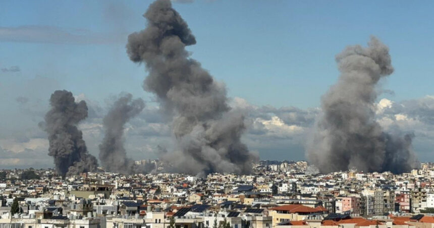 Noi bombardamente masive ale Israelului asupra capitalei Libanului 1 video noi bombardamente masive ale israelului asupra capitalei libaneze 6745ee45696df