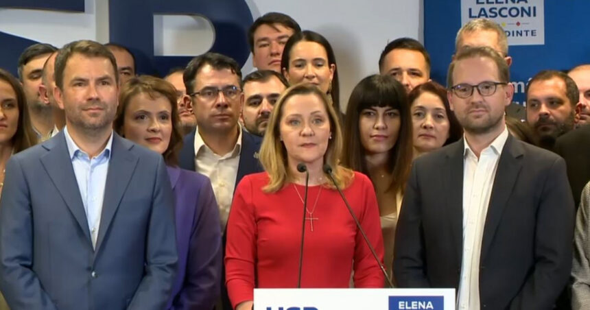 video usr ii cere lui marcel ciolacu sa si recunoasca infrangerea si anunta ca lasconi are avans de cateva mii de voturi 674428dcb35d1