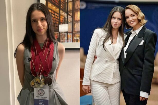 violeta banica a reprezentat romania intr un concurs de cultura generala din sua andreea marin e mandra de fiica ei s a intors acasa cu 9 medalii 6746dc584817d