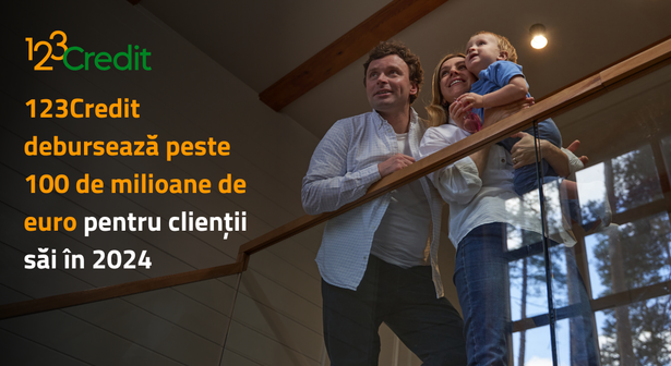123credit ro a intermediat credite de peste 120 de milioane de euro pentru clientii sai in 2024 676ba2354ac23