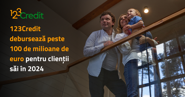 123Credit.ro a intermediat credite de peste 120 milioane de euro pentru clienții săi în 2024 1 123credit ro a intermediat credite de peste 120 de milioane de euro pentru clientii sai in 2024 676ba2354ac23