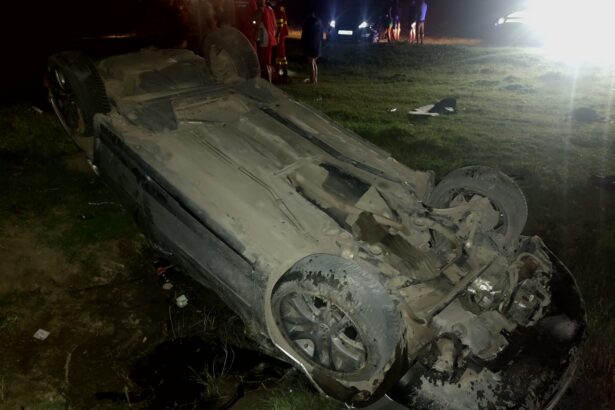 accident langa podul de la agigea o masina s a rasturnat 674fe4efec87c