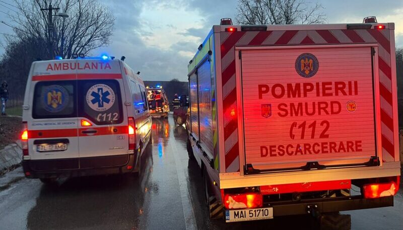 accident rutier pe dn 22 la granita cu judetul tulcea doua persoane au fost ranite 67712f39dd419