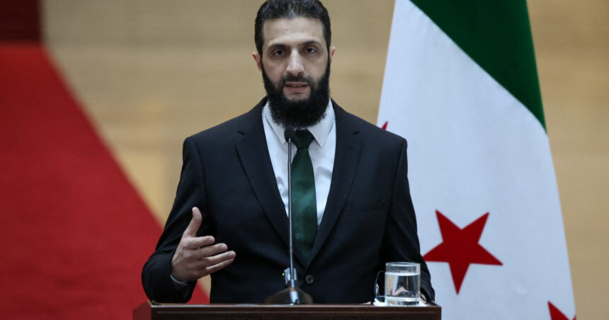 Armele din Siria vor fi sub controlul statului, anunțul lui Ahmed al-Sharaa, noul lider sirian. 1 armele din siria vor fi puse sub controlul statului anuntul facut de ahmed al sharaa noul lider sirian 67687ff148923