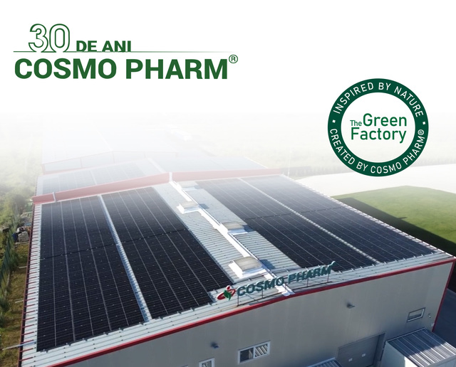 Cosmo Pharm® „The Green Factory®” - un angajament pentru un viitor mai verde prin sustenabilitate 1 cosmo pharm the green factory un angajament sustenabil pentru un viitor mai verde 676558c50510c
