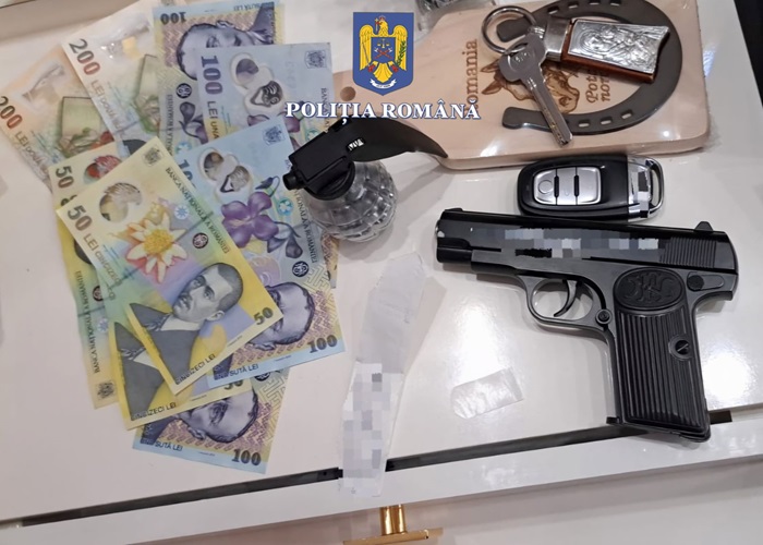 foto perchezitii de amploare la harsova politistii au gasit articole pirotehnice bani si doi caini din rasa metis cane corso nedeclarati 676450575e940