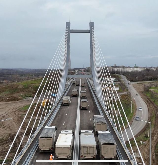 Podul hobanat de pe Drumul de Centură al Galațiului, teste de rezistență înainte de inaugurare 1 foto podul hobanat de pe drumul de centura al galatiului teste de rezistenta inaintea inaugurarii 675befd7b50f9