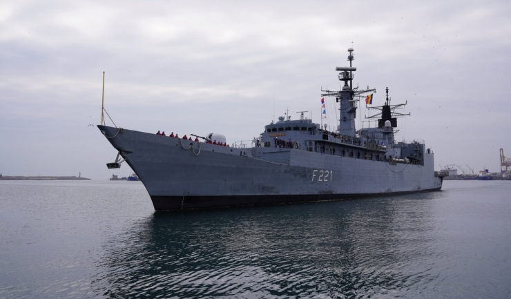 fregata regele ferdinand 221 s a intors in portul militar constanta 675d3f9a6c121