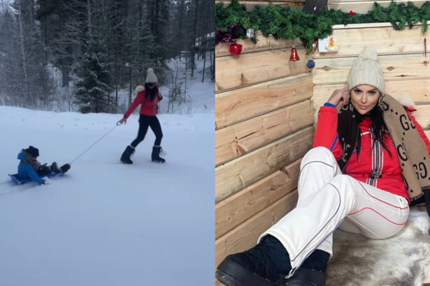 imagini cu lavinia pirva si baietelul ei si al lui stefan banica jr in vacanta din laponia reactia lui alexandru cand l a vazut pe mos craciun 6755b4b0c07eb