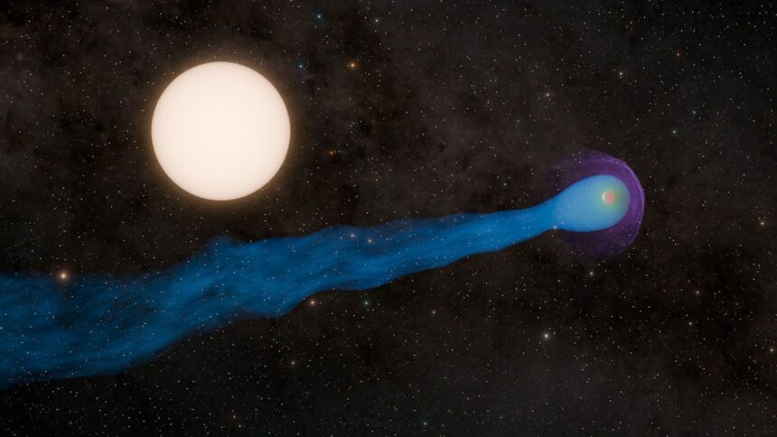 O planetă cu „coadă” stârnește nedumeriri în rândul oamenilor de știință 1 o planeta cu coada ii nedumereste pe oamenii de stiinta 6763f18ee685c