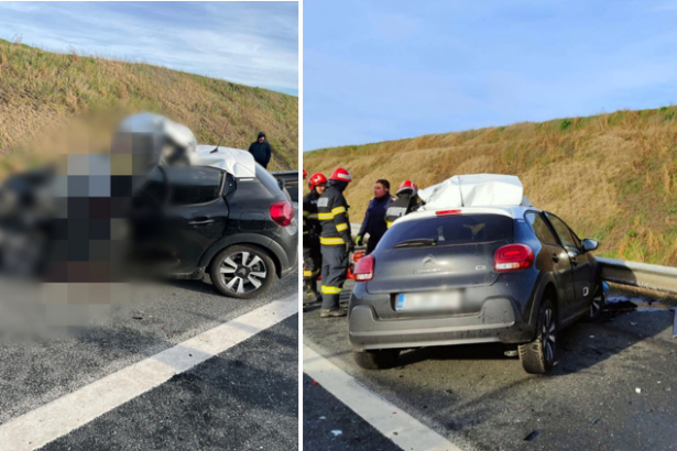 oficial despre accidentul de pe a2 o femeie care conducea un autoturism cu numere de tulcea a intrat frontal intr un utilaj 675d7d0de9935