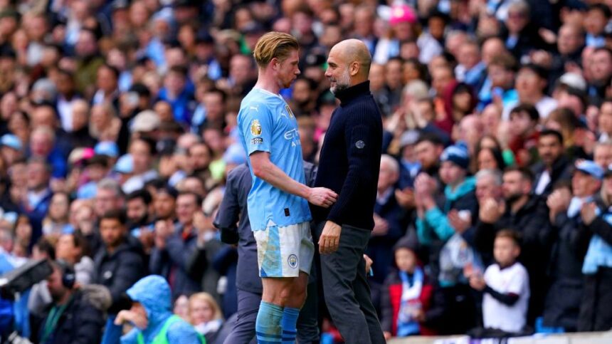 Pep Guardiola a reacționat după acuzațiile că intenționează să-l elimine pe Kevin de Bruyne din echipă 1 pep guardiola a reactionat dupa ce a fost acuzat ca vrea sa l indeparteze pe kevin de bruyne de la echipa 674f2fd7113f6