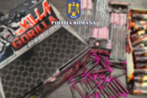 politistii au gasit intr o masina articole pirotehnice detinute ilegal 676ffad7e44e4