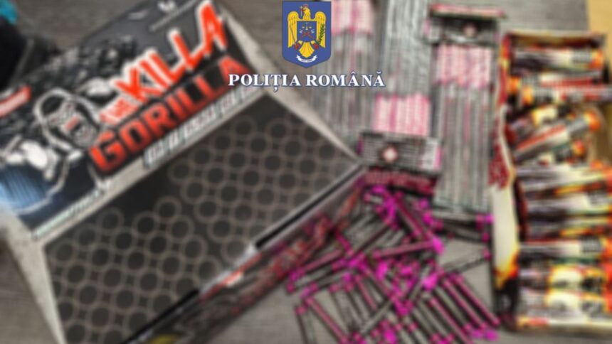 Polițiștii au descoperit articole pirotehnice deținute ilegal într-o mașină 1 politistii au gasit intr o masina articole pirotehnice detinute ilegal 676ffad7e44e4