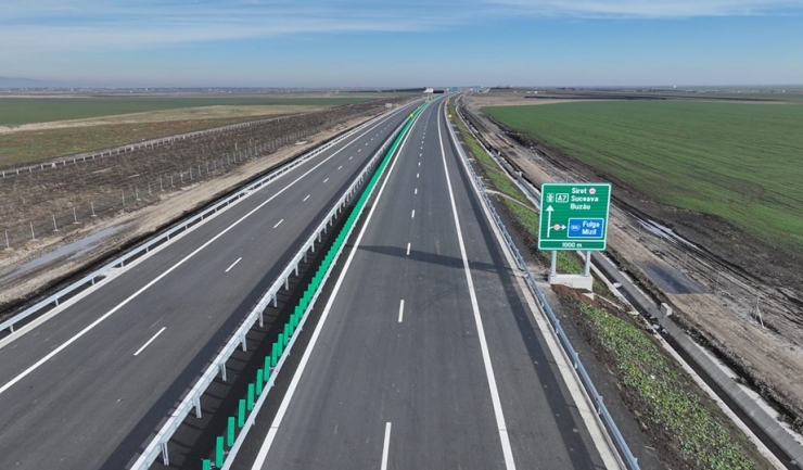 romania a inaugurat in 2024 un numar record de aproape 200 kilometri de autostrada si drum