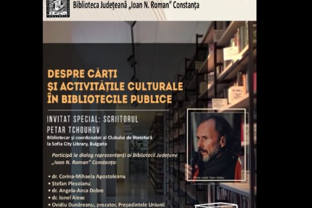 scriitorul si bibliotecarul de origine bulgara petar tchouhovvine la biblioteca judeteana ioan n roman constanta 6773972945db1
