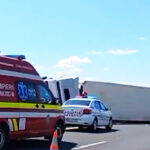 un tir cu detergent s a rasturnat pe autostrada a2 pe sensul bucuresti constanta 6762c6d162c5f