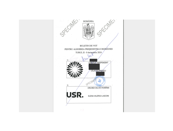 vezi aici cum arata buletinul de vot pentru turul doi al alegerilor prezidentiale 674e09f388d03
