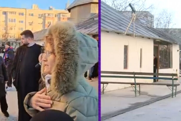 video scandal in curtea unei biserici din constanta dupa ce autoritatile au decis sa demoleze niste anexe construite ilegal 67627eeca3b22