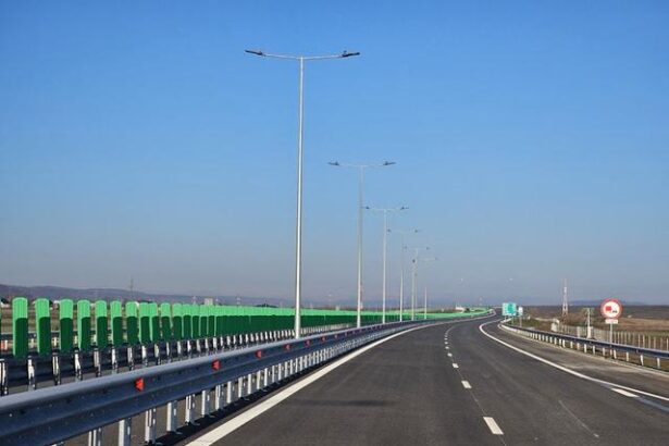 video se deschide circulatia pe un nou tronson de autostrada cum arata din drona 675c017aa18ac