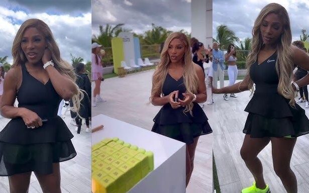 video serena williams slaba si senzuala dansul ei intr o rochita sexy viral in mediul online 67617dedca9b8
