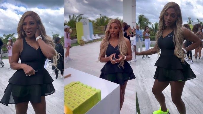 video serena williams slaba si senzuala dansul ei intr o rochita sexy viral in mediul online 67617dedca9b8