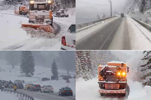 video zapada si viscol in ajunul craciunului drumarii au intervenit in mai multe zone din tara se circula foarte greu aluneca masinile 676af110eb47e