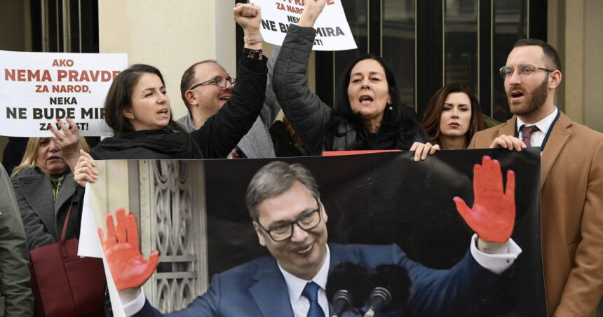 vucic vrea sa scape de proteste inchizand scolile din serbia mai devreme pentru vacanta de iarna 67686a773b4cd
