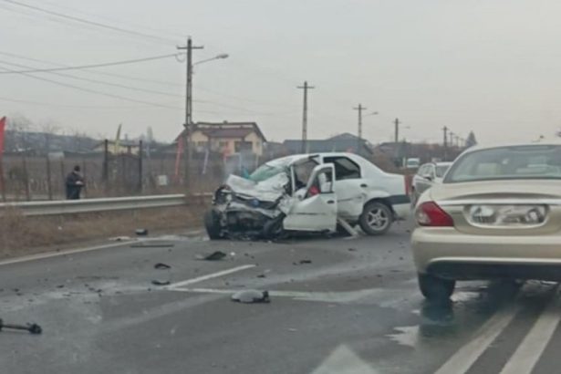 accident grav in prahova intre un microbuz un autoturism si un camion incarcat cu ciment unul dintre soferi a murit pe loc 6790d124ab397