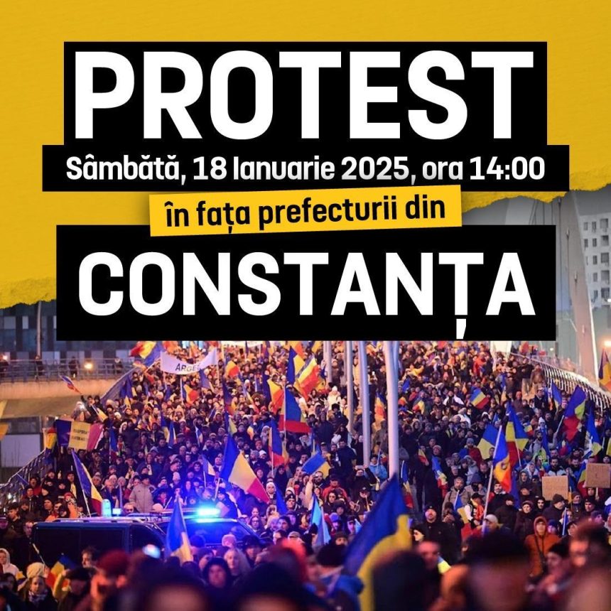 constantenii chemati la protest sambata in fata prefecturii constanta 6786ba8f8d001