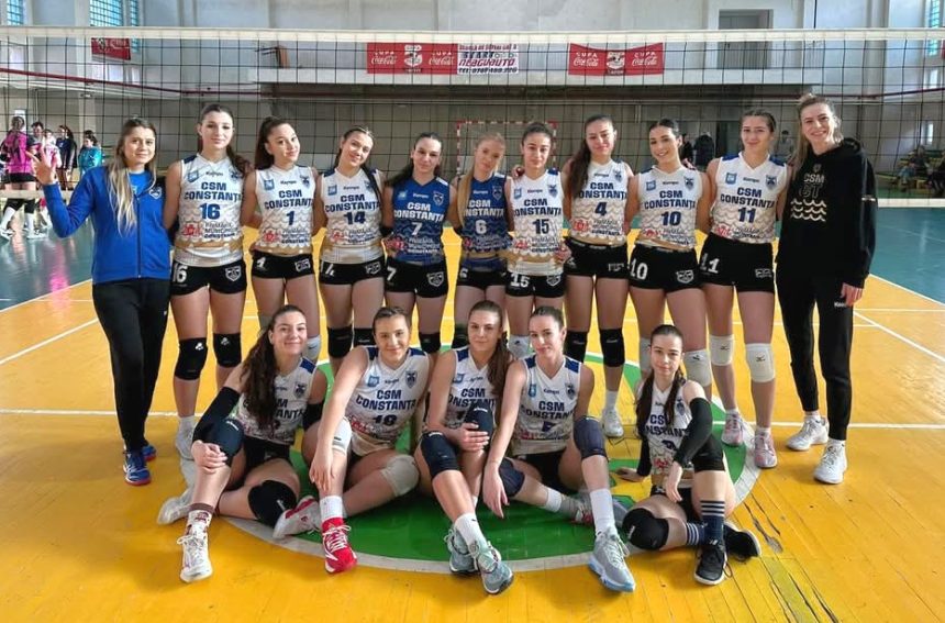 Debut de an reușit pentru voleibalistele cadete de la CSM Constanța 1 debut de an perfect pentru voleibalistele cadete de la csm constanta 6790ff78ab0f1