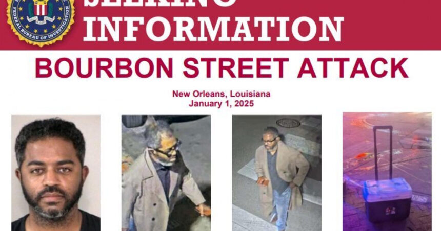 FBI a publicat imagini noi cu atacatorul din New Orleans, realizate cu o oră înainte de tragedie. 1 fbi a publicat imagini noi cu atacatorul din new orleans surprinse cu doar o ora inainte de tragedie 6777c899d6759