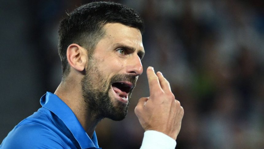 foto djokovic gest fara precedent cum le a batut obrazul celor care l au huiduit la australian open 6795396b45146